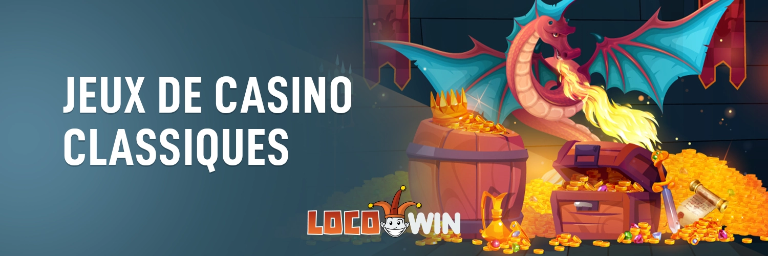 Jeux au casino Locowin